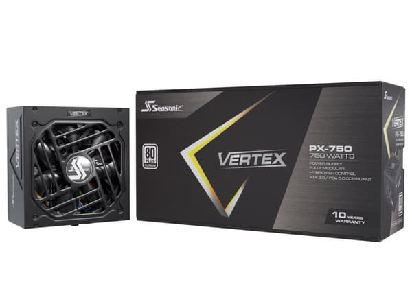 Seasonic VERTEX PX-750 strømforsyning 750 W 24-bens ATX ATX Sort