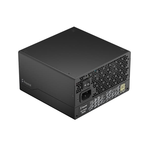 Fractal Design Ion+ 750W Gold strømforsyning 24-bens ATX ATX Sort