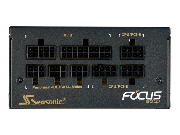 Sæsonbestemt strømforsyning FOCUS SGX SFX GOLD 650W, modulær