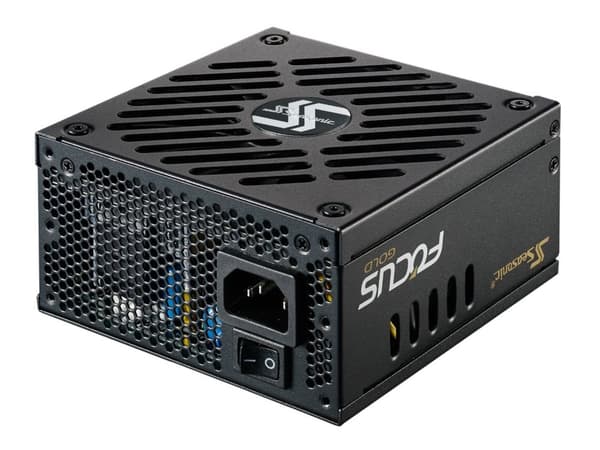 Sæsonbestemt strømforsyning FOCUS SGX SFX GOLD 650W, modulær Sort