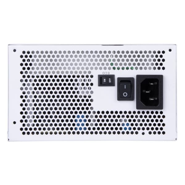 Silverstone DA750R Gold strømforsyning 750 W 24-bens ATX ATX Hvid
