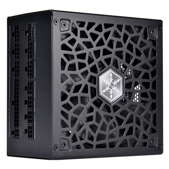 Silverstone HELA 850R Platinum strømforsyning 850 W 20+4 pin ATX ATX Sort Sort