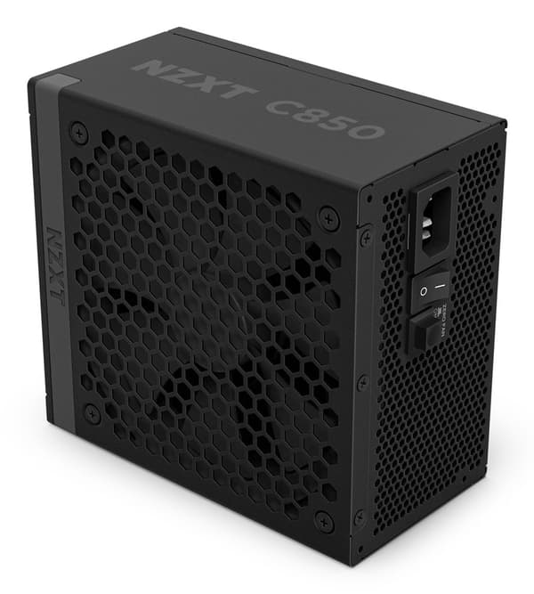 NZXT strømforsyning til kabinet ATX3 850W/C850 guld/sort