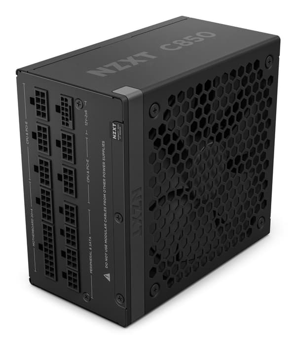 NZXT strømforsyning til kabinet ATX3 850W/C850 guld/sort