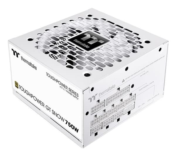 Thermaltake Toughpower GT 750W Snow ATX3.1 80+G Hvid detailhandel Hvid