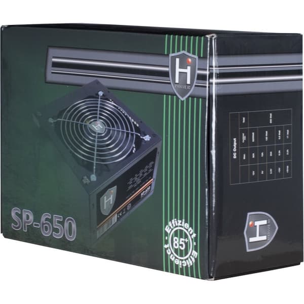 Strømforsyning Inter-Tech HIPOWER SP-650 650W