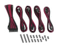 Miniatyrbillede 1 af 2: CableMod Classic ModMesh Kabelforlængersæt - 8+6 Serie - sort/rød