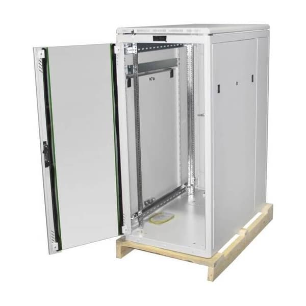 19" lappskåp Digitus Professional DN-19 26U-6-10-1 (B x H x D) 600 x 1342 x 1000 mm 26 RU ljusgrå (RAl 7035) 1