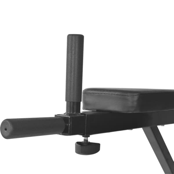 vidaXL vægmonteret fitness-dipstation sort