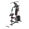 Miniatyrbillede 1 af 7: Kraftstation - hjemme fitness - med 45 kg vægt - 138x103x200 cm