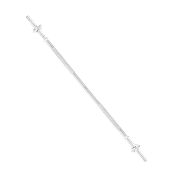 Viking Choice Kromstål Stang - 120cm, 140kg Max Belastning, Ideel til Fitnessentusiaster