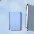 Miniatyrbillede 2 af 2: Magnetisk trådløs powerbank, 10000mAh kapacitet, USB C PD20W hurtigopladning,Blå 10000mAh