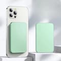 Miniatyrbillede 2 af 2: Magnetisk Power Bank, 10000mAh kapacitet, tovejs hurtigopladning,10000mAh grøn, 10000mAh