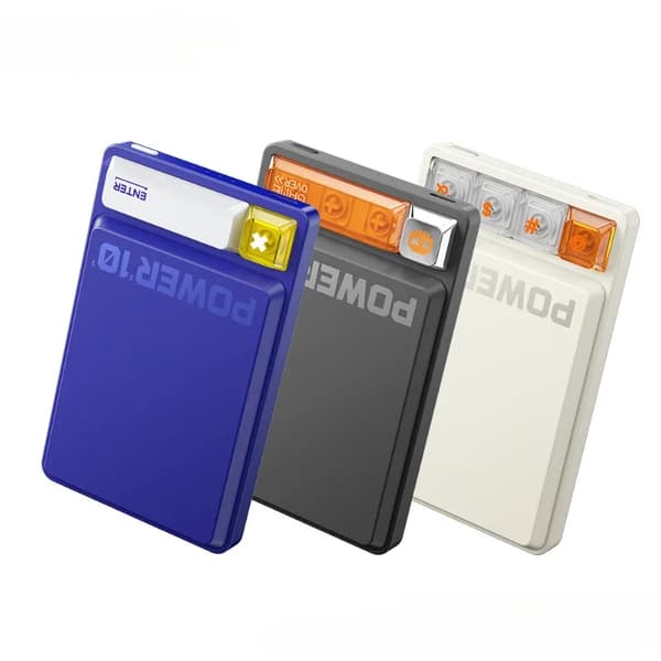 Magnetisk Trådløs Power Bank, 10000mAh Kapacitet, Ultra-Hurtig PD20W Opladning,10000mAh, blå