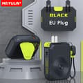 Miniatyrbillede 2 af 2: 20000mAh Magnetisk Trådløs Power Bank, Hurtigopladningsteknologi, Flere Udgangsmuligheder,Sort EU, 20000mAh