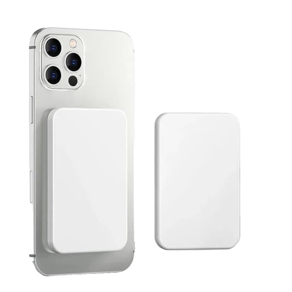 Magnetisk Power Bank, 10000mAh kapacitet, tovejs hurtigopladning,10000mAh hvid, 10000mAh
