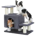 Miniatyrbillede 1 af 2: Pettrappe til hunde og katte, fler-niveau design, komfortabel lejlighed,AMT0301DGY, M
