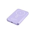 Pikkukuva 1 / 2: Langaton magneettinen power bank, 10000mAh kapasiteetti, nopea USB Type C -lataus,5000mAh Violetti