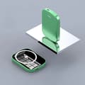 Miniatyrbillede 2 af 2: Bærbar Power Bank, Dobbelt Indgangsport, 15W Maks Indgang,Grøn til iPhone, 5000mAh