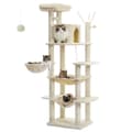 Miniatyrbillede 1 af 2: Deluxe Multi-Cat Tower Tree, 175 cm højde, 6-niveau design,som billede, AMT0240BG