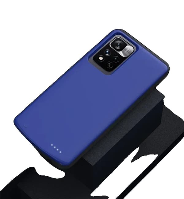 Power Case, 10000mAh kapacitet, DC 5V-2.0A indgang/udgang, kompatibel med Note 12-serien,forNote 11 Pro Plus-en