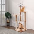 Miniatyrbild 2 av 4: Kattklätterställning, flervåningsdesign, robust konstruktion