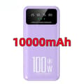 Miniatyrbillede 2 af 2: Bærbar Power Bank, 100W Maksimal Udgang, Digital Skærm,10000mAh-10000mAh-a, 10000mAh