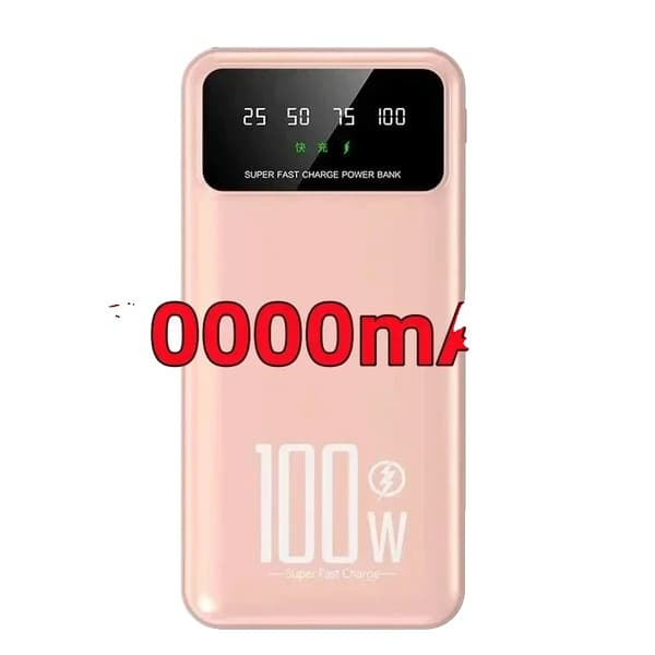 Kannettava Power Bank, 100W Maksimi Teho, Digitaalinen Näyttö,10000mAh-10000mAh, 10000mAh