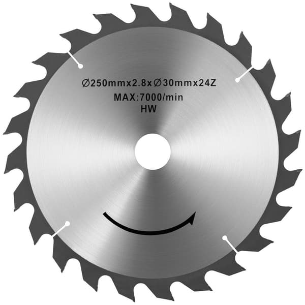 MSW Cirkelsågklinga - Ø250 mm