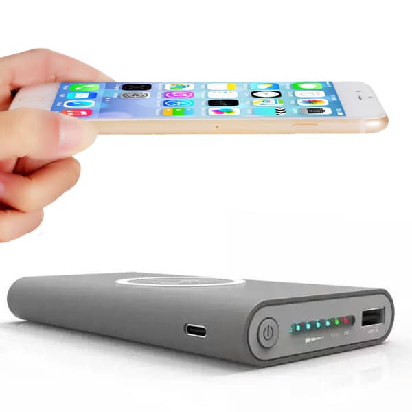 Powerbank för Trådlös Laddning (wireless Qi)