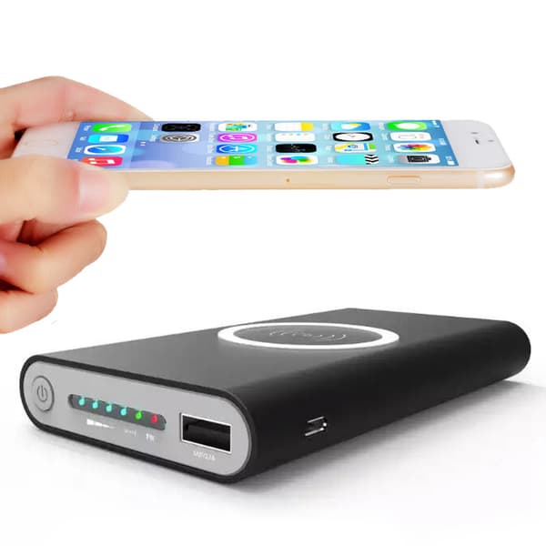 Powerbank för Trådlös Laddning (wireless Qi)
