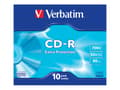Pikkukuva 5 / 5: Verbatim - 10 x CD-R - 700 MB (80 min) 52x - ohut CD-kotelo - ohut CD-kotelo