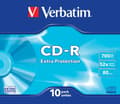 Pikkukuva 2 / 5: Verbatim - 10 x CD-R - 700 MB (80 min) 52x - ohut CD-kotelo - ohut CD-kotelo