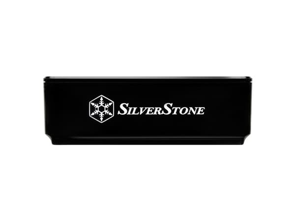 Silverstone QIB052, 5200 mAh, Lithium-Ion (Li-Ion), Trådløs lading, Sort