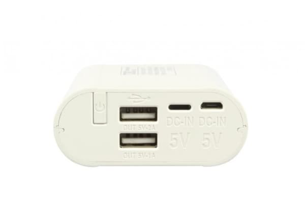 ALLNET ALL-PB103, Hvit, Universal, LCD, USB, 3,7 V, 5 V
