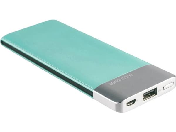 RealPower PB-5500 Fashion, 5500 mAh, Lithium Polymer (LiPo), Blå