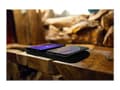 Miniatyrbilde 1 av 5: ZENS Dual Wireless Powerbank - Trådløs ladepute / nødlader - 9000 mAh - 5 watt - 2 utgangskontakter (2 x USB)