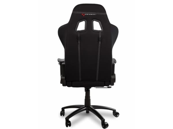 Arozzi Inizio - Stol - ergonomisk - armlener - T-formet - tipping - roterende - metall, nylon, stoff - svart