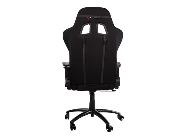 Arozzi Inizio - Stol - ergonomisk - armlener - T-formet - tipping - roterende - metall, nylon, stoff - svart