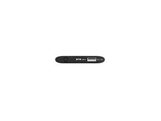 Terratec P40 Slim, 4000 mAh, Lithium-Ion (Li-Ion), Sort, Sølv