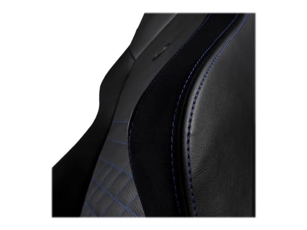 Noblechairs Hero - Stol - ergonomisk - armstöd - T-formad - lutning - svängtapp - aluminium, polyuretan, stål, minnesskum, polyuretan veganskt falskt