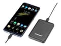Miniatyrbilde 1 av 5: Intenso XS10000 - Strømbank - 10000 mAh - 3.1 A - 2 utgangskontakter (USB, 24 pin USB-C) - svart