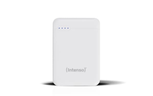 Intenso Powerbank XS10000 - Strømbank - 10000 mAh - 3.1 A (USB, 24 pin USB-C) - hvit