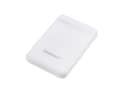 Miniatyrbilde 4 av 5: Intenso Powerbank XS5000 - Strømbank - 5000 mAh - 2.1 A - 2 utgangskontakter (USB, 24 pin USB-C) - på kabel: USB-C - hvit