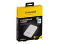 Miniatyrbilde 2 av 5: Intenso Powerbank XS5000 - Strømbank - 5000 mAh - 2.1 A - 2 utgangskontakter (USB, 24 pin USB-C) - på kabel: USB-C - hvit