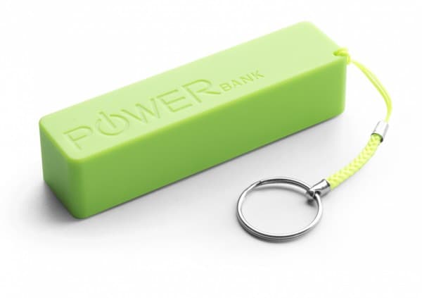 Esperanza EXTREME QUARK - Strømbank - 2000 mAh - 1 A (USB) - grønn