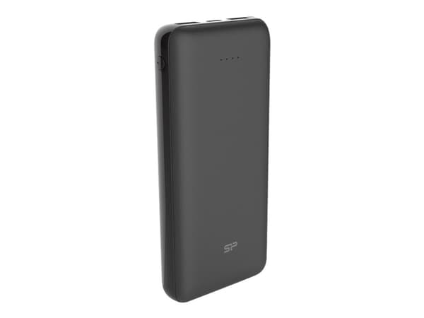 Silicon Power Share C200 - Strømbank - 20000 mAh - 2.1 A - 2 utgangskontakter (USB) - svart