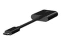 Miniatyrbilde 5 av 5: Belkin Connect Audio + Charge - USB-C til USB-C hodetelefoner / ladeadapter - 24 pin USB-C hann til 24 pin USB-C hunn - 14 m - svart - USB Power Deli