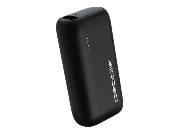 Veho Pebble PZ5 - Strømbank - 5000 mAh - 37 Wh - 3 A (24 pin USB-C) - på kabel: USB-C