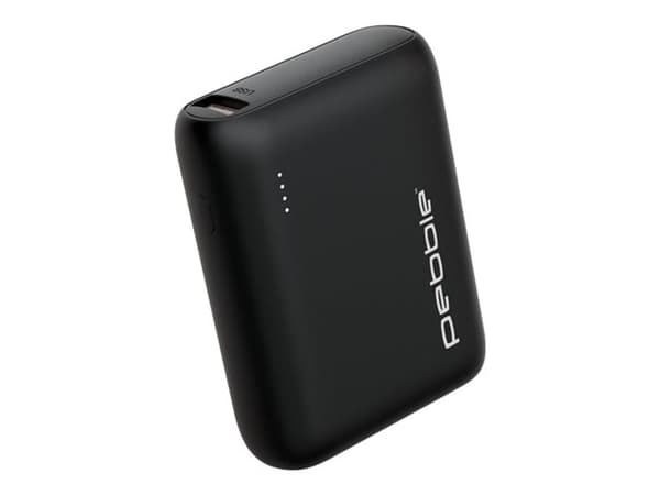 Veho Pebble PZ10 - Strömförsörjningsbank - 10000 mAh - 37 Wh - 3 A (24 pin USB-C) - på kabel: USB-C